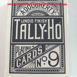 Tally-Ho #9 Deck - Fan Back  - Blue Backs