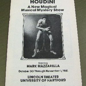 Houdini Mark Mazzarella