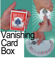 Vanishing Card Box