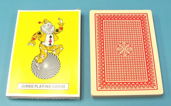 Jumbo Playing Cards #94100 Red Backed (Pre-Owned)