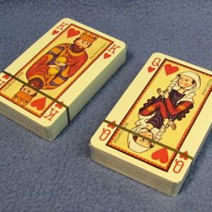 Medieval Theme Playing Cards - Faces
