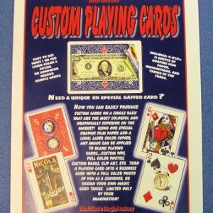 Custom Playing Card Kit