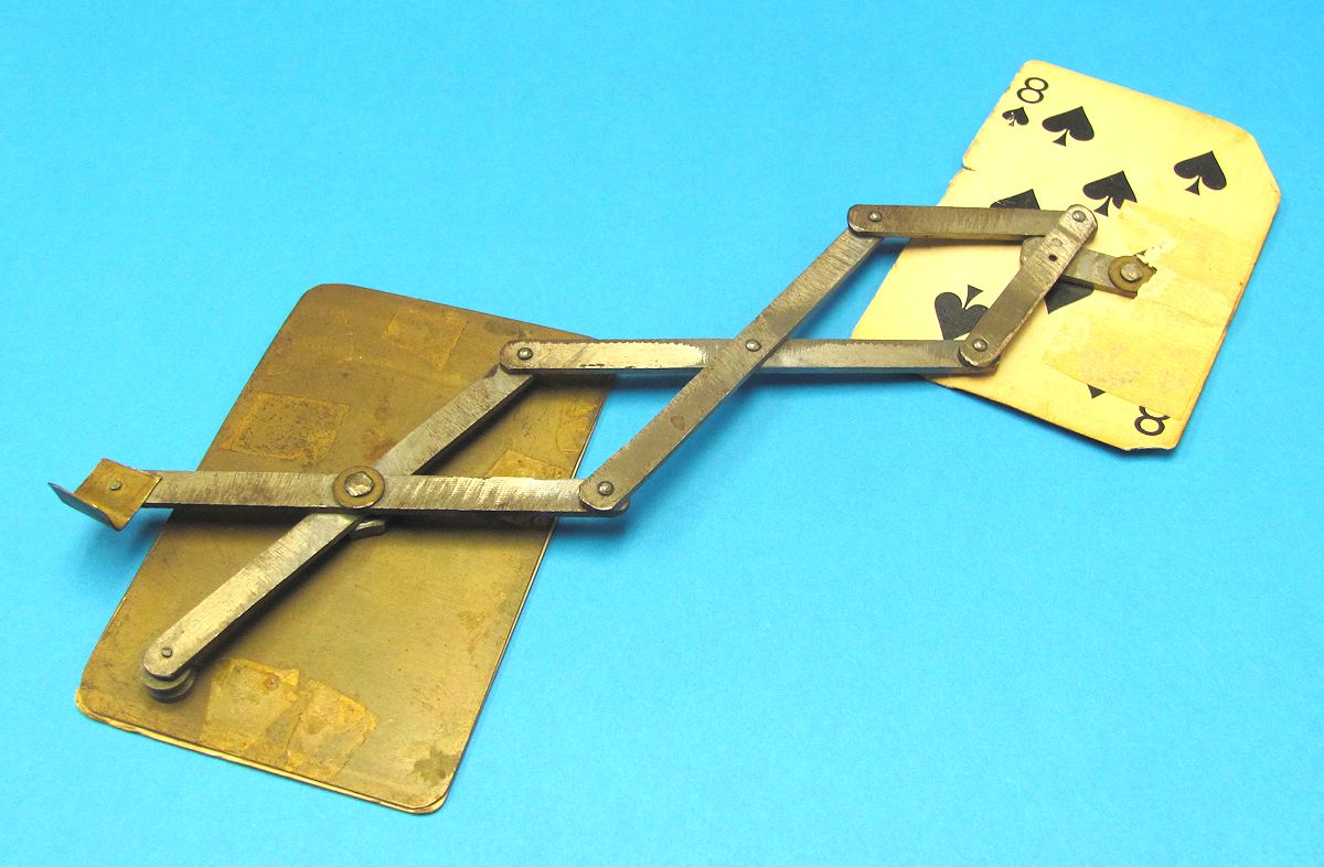 Vintage Unknown Lazy Tongs Card Trick Winkler S Magic Warehouse