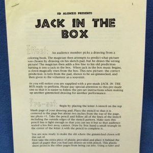 Jack In The Box Instructions Ed Alonzo