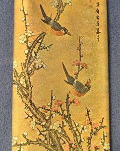 Korean Decorative Bi-Fold Wallet - Birds
