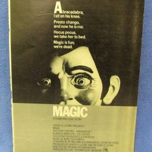 Magic A Terrifying Love Story Movie Ad