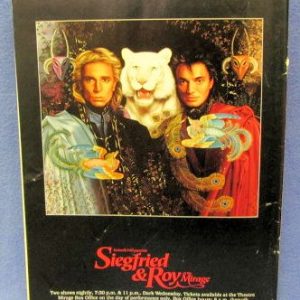 Siegfried and Roy Ad 1991