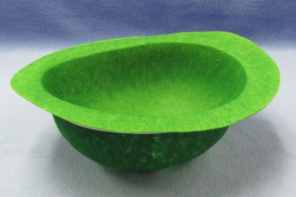 Green Felt Derby Hat - Image 2