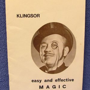 Klingsor Lecture Notes - Easy and Effective Magic