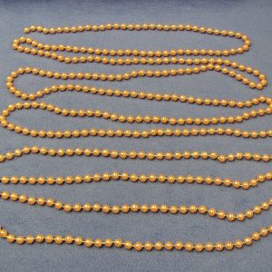 Pink Production Beads - 15 Feet