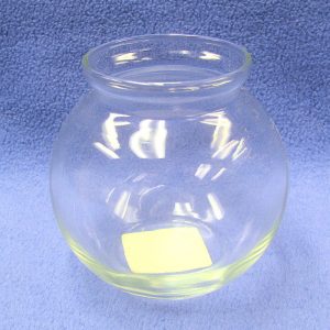 Small Glass Fish Bowl - Anchor Hocking