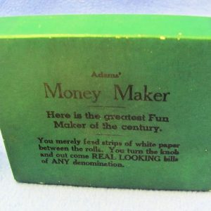 Vintage Adams' Black Money Maker With Box-2