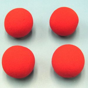 Red Sponge Balls
