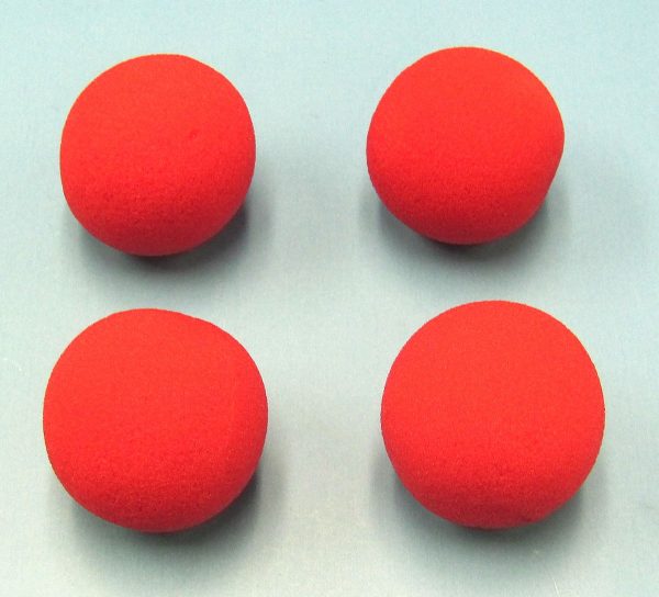 Red Sponge Balls