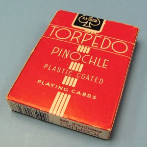 Torpedo Pinochle Deck (Red Backs Poker Size)