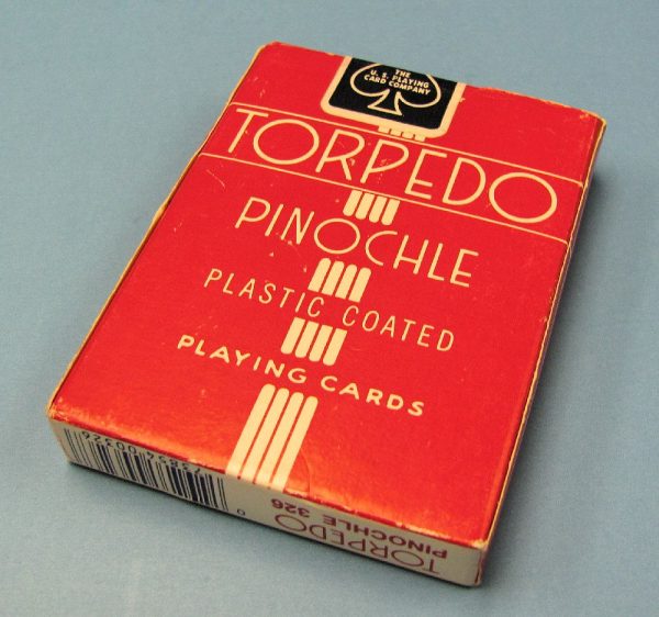 Torpedo Pinochle Deck (Red Backs Poker Size)