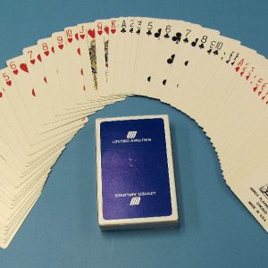 United Airlines Playing Cards