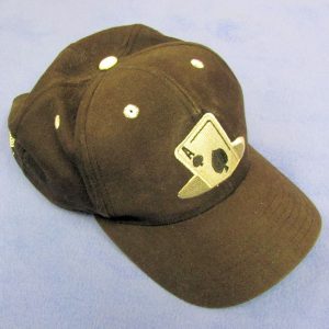 Baseball Cap With Ace of Spades