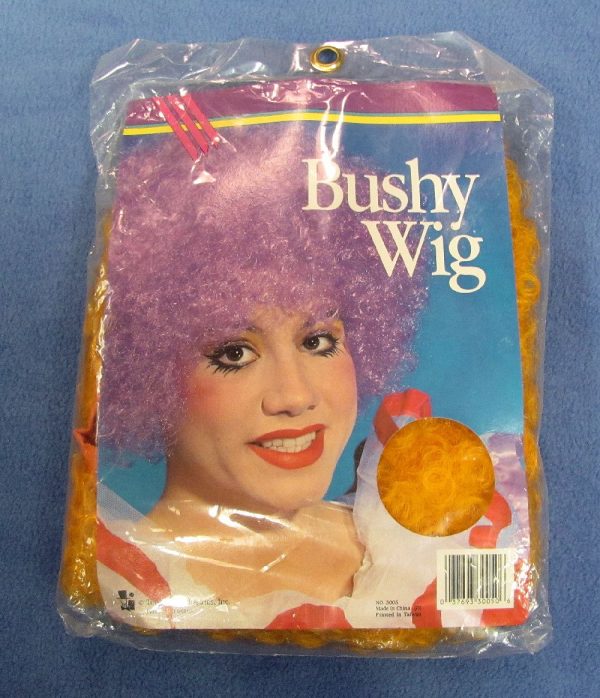 Bushy Clown Wig (Orange)