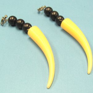 Sabre Tooth Earrings