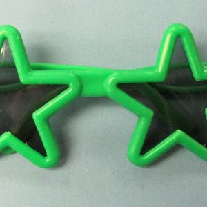 Star Glasses - Green