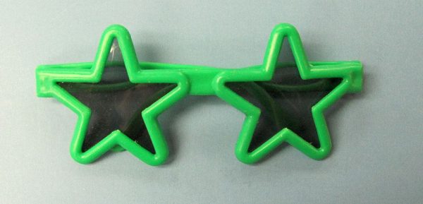 Star Glasses - Green