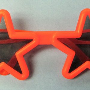 Star Glasses - Red