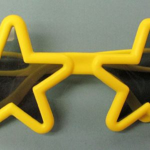 Star Glasses - Yellow