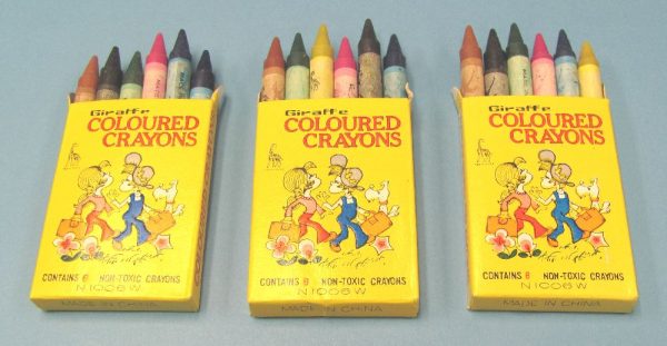 Crayons (Lot of 3 Boxes)-2