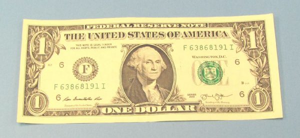 Improved Floating Dollar Bill