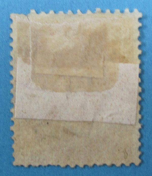 Italy Stamp - Scott 27 - Back Side