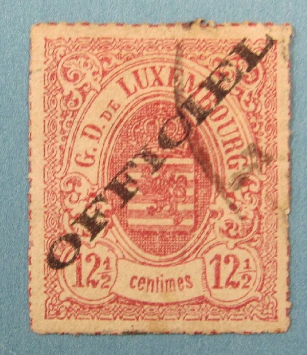 Luxembourg Official Stamp - Scott 04 - Used