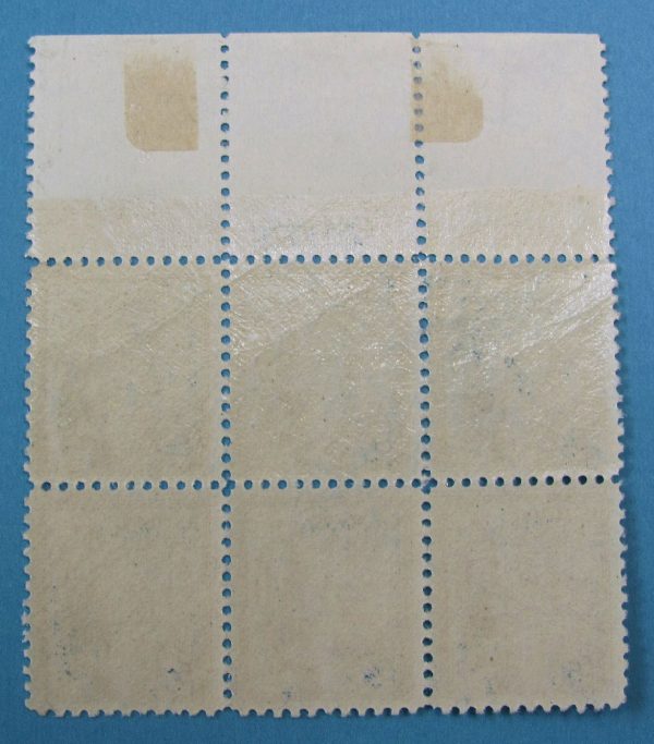 United States Stamp - Scott 734 - Plate Block of 6 - Stamps Never Hinged - Selvage Hinged Back Side