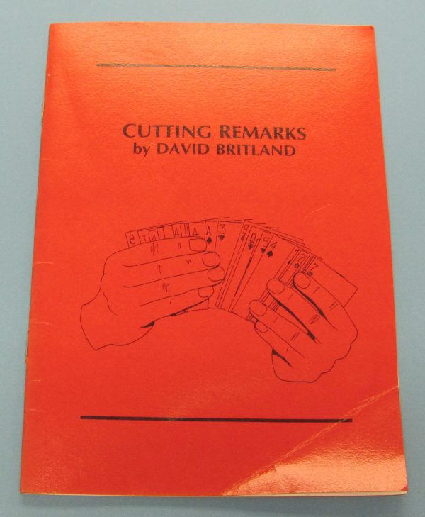 Cutting Remarks (David Britland)