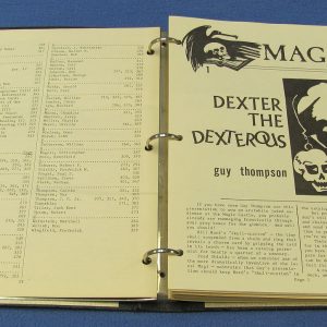 Magick Periodicals in 3-Ring Binder (Numbers 53 to 78)