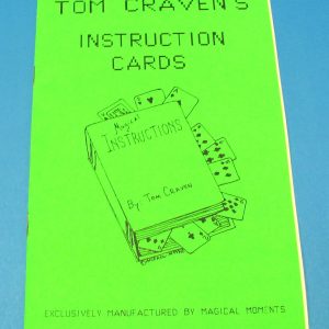Tom Craven's Instruction Cards