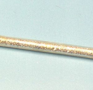 Plastic 13 Inch Silver Glitter Magic Wand