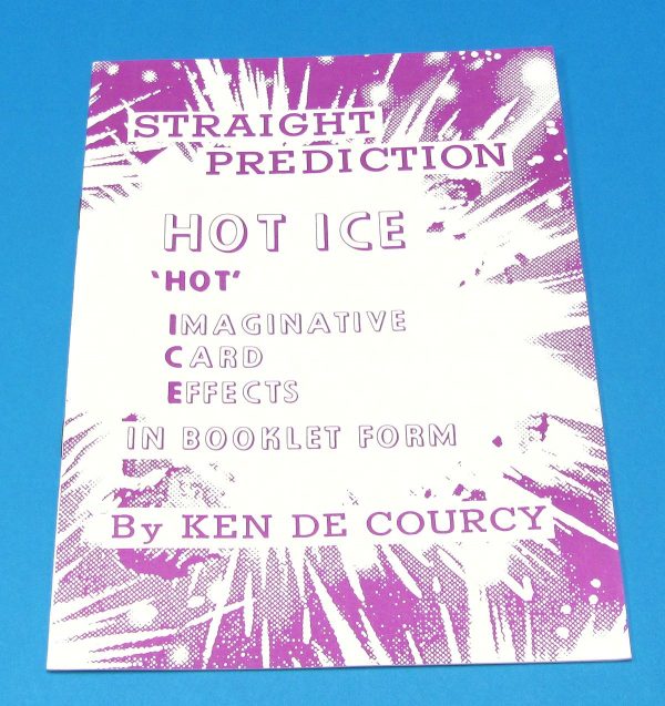 Straight Prediction (Ken De Courcy)