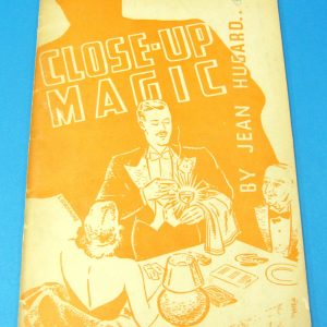Close-Up Magic (Jean Hugard) With Name on Cover
