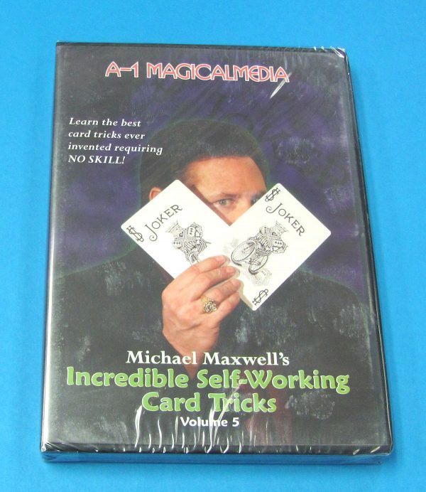 Incredible Self-Working Card Tricks DVD Volume 5 (Michael Maxwell)