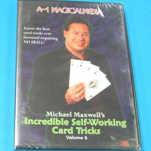 Incredible Self-Working Card Tricks DVD Volume 6 (Michael Maxwell)