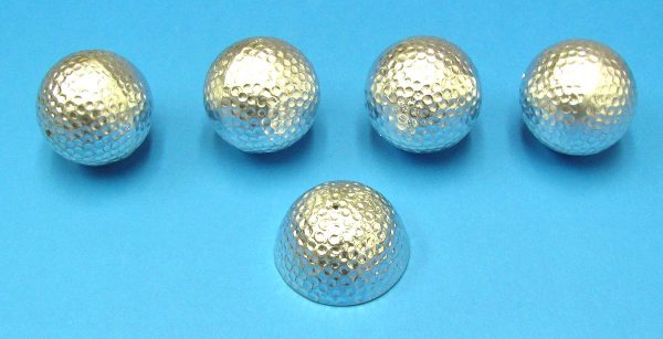 Plastic Silver Multiplying Golf Balls (Sam Dalal)