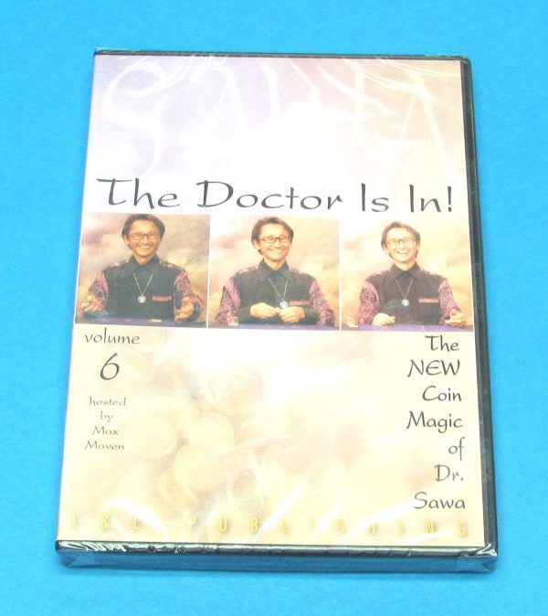The Doctor Is In - The New Coin Magic of Dr. Sawa DVD Vol 6