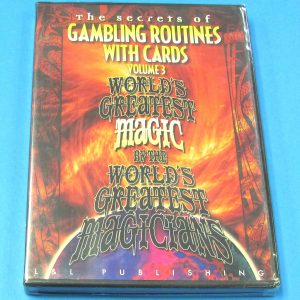 The Secrets of Gambling Routines With Cards DVD Volume 3