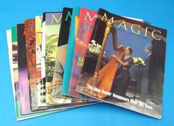 Stan Allen's Magic Magazine 1996 Short Set Missing Sept