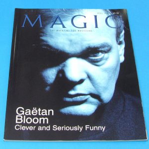 Stan Allen's Magic Magazine April 2003 Gaetan Bloom