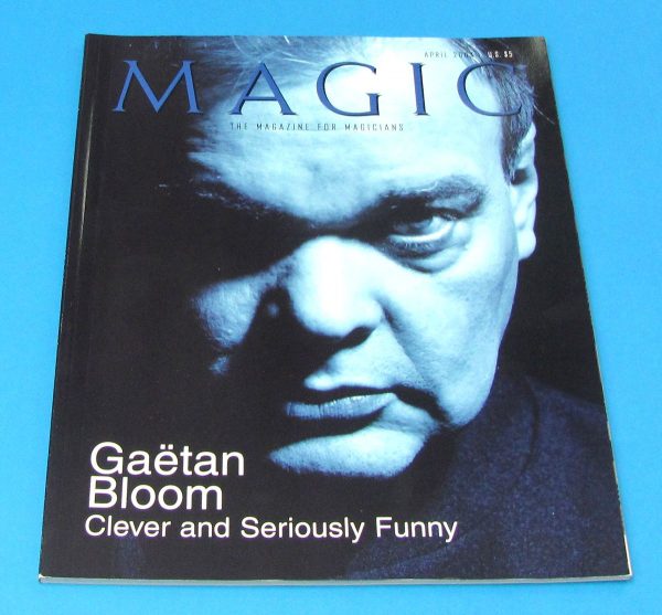 Stan Allen's Magic Magazine April 2003 Gaetan Bloom