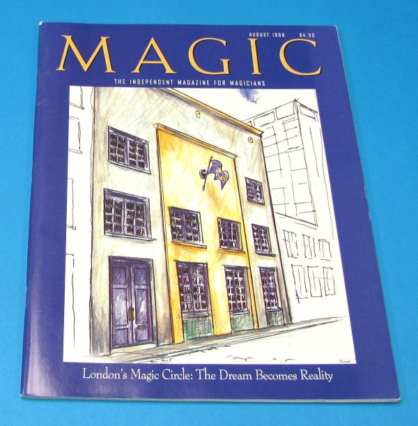 Stan Allen's Magic Magazine Aug 1998 London's Magic Circle