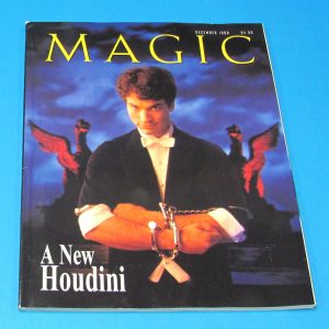 Stan Allen's Magic Magazine Dec 1998 A New Houdini