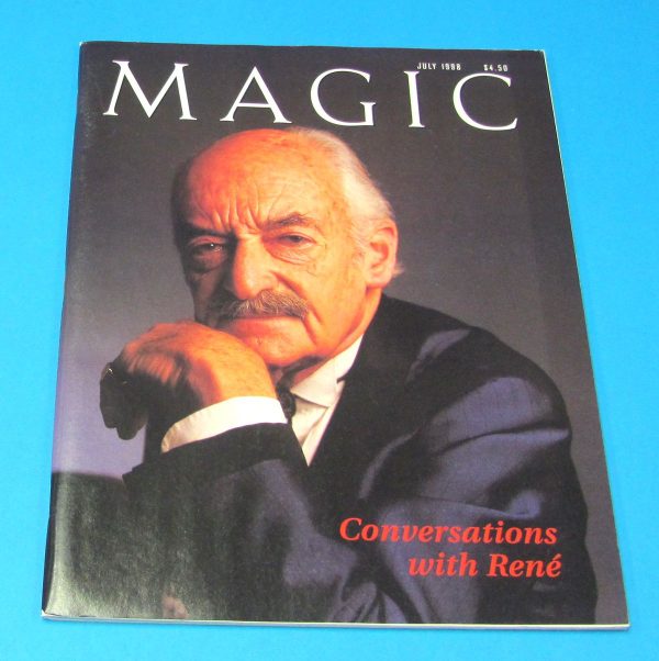 Stan Allen's Magic Magazine July 1998 Rene Levand